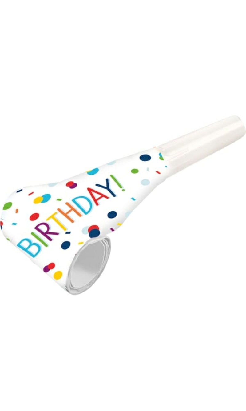 Blowouts Confetti Birthday 30cm - 8pk
