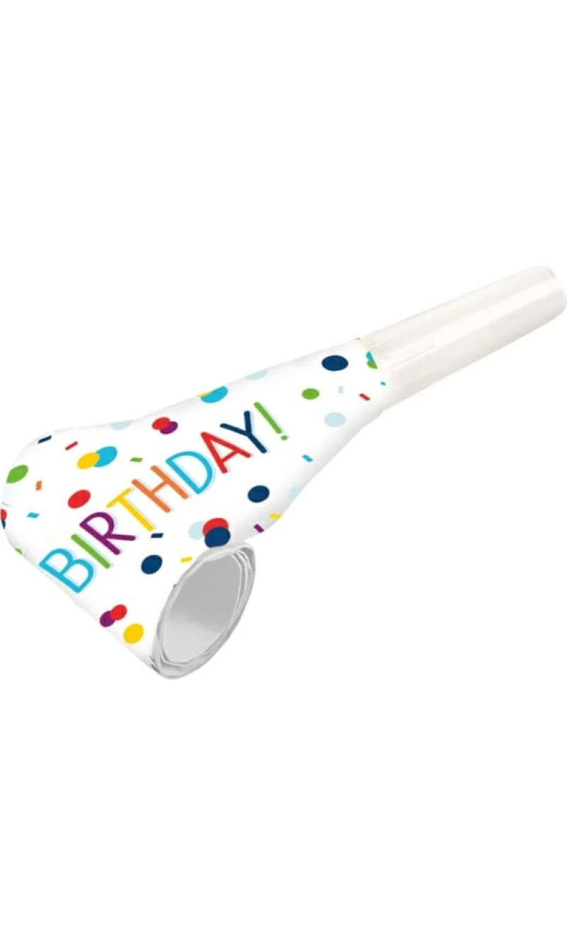Blowouts Confetti Birthday 30cm - 8pk