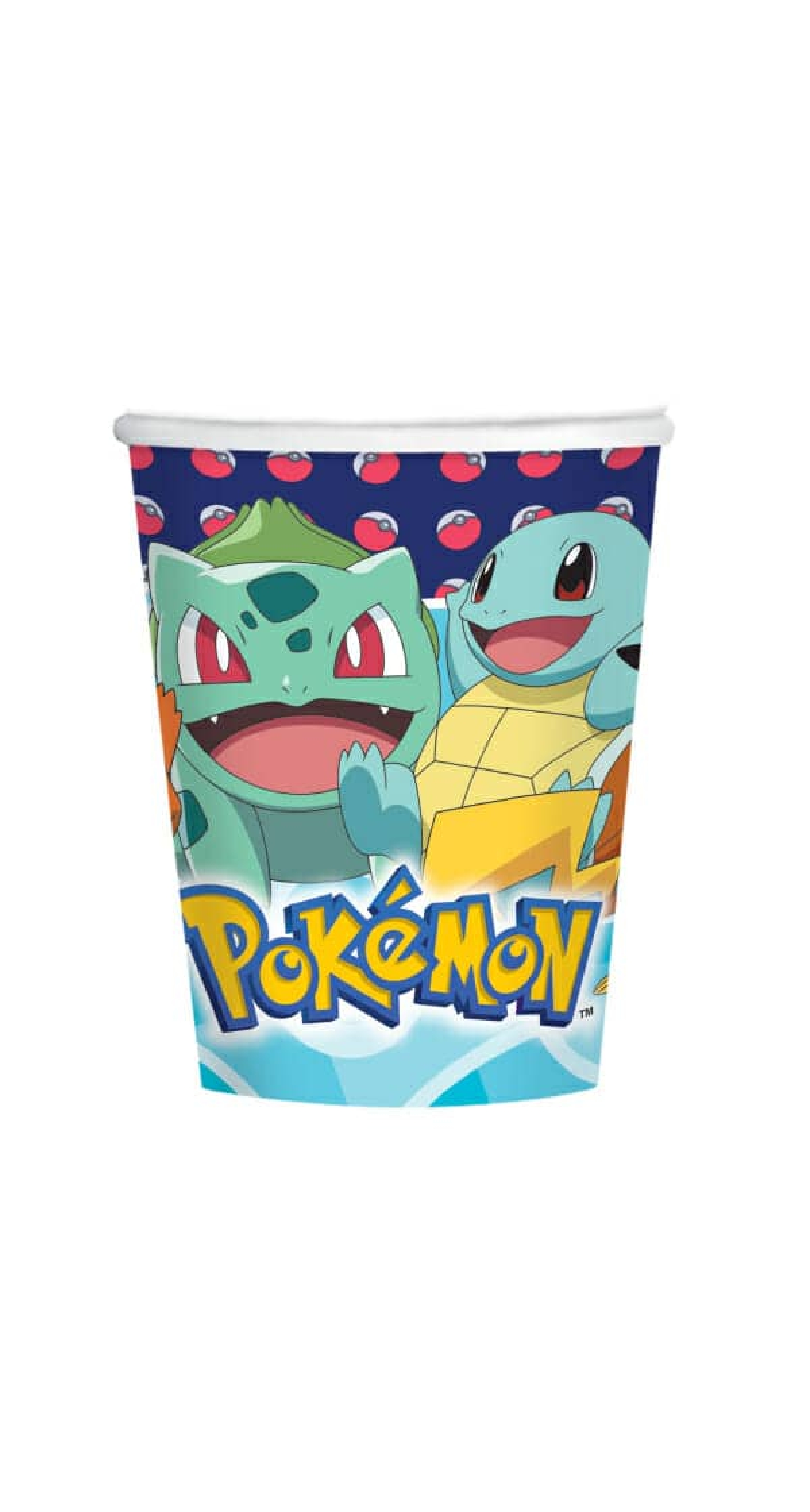 Pokemon Paper Cups 250ml - 8pk