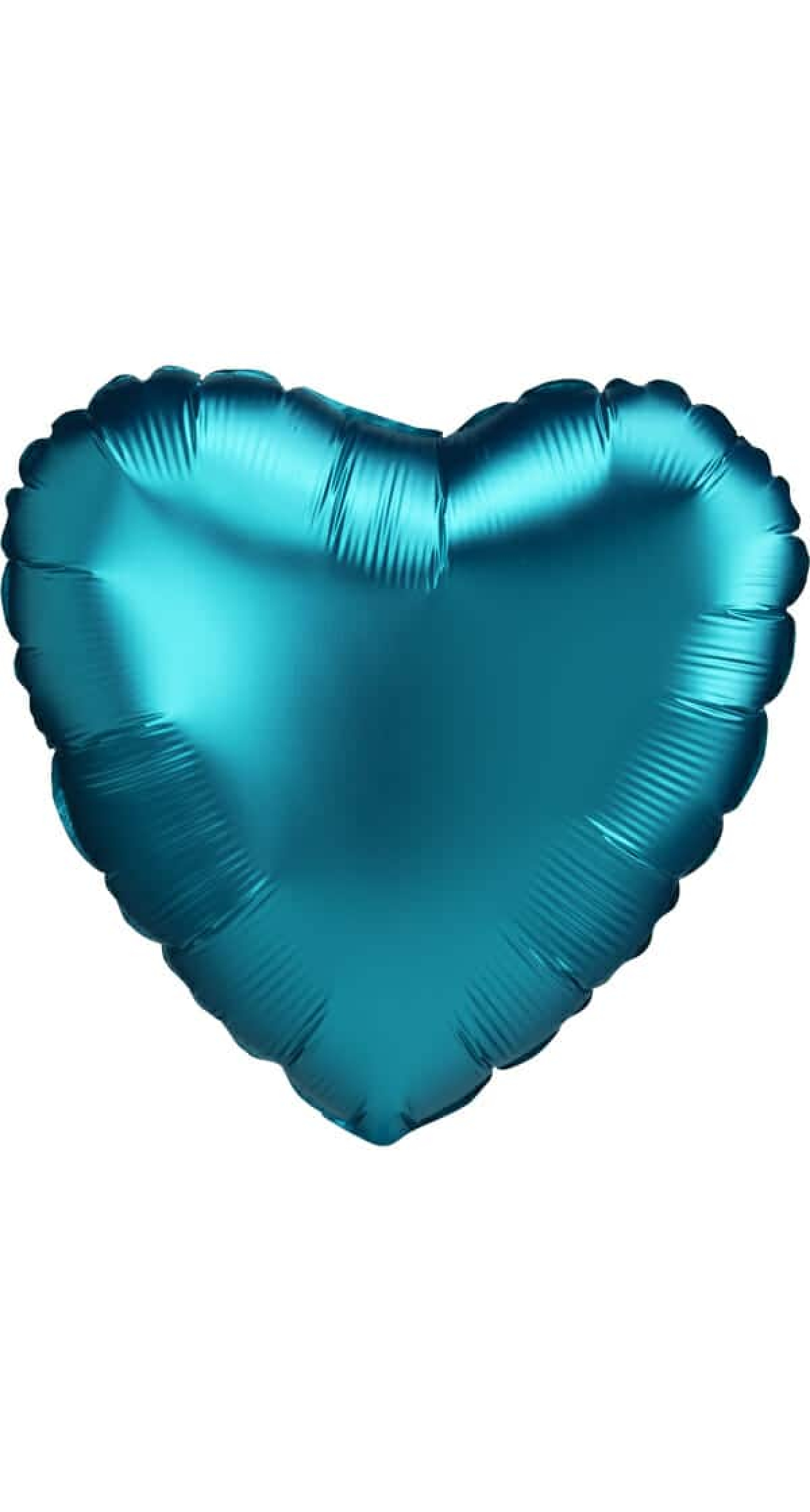 Standard Satin Luxe Aqua Foil Balloon - 19"/48cm