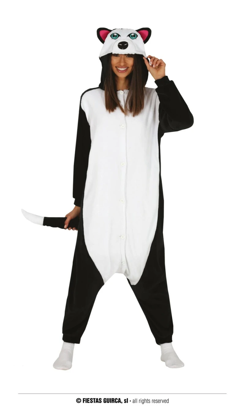 Husky Pajamas Onesie - Adult Size Large (42-44)