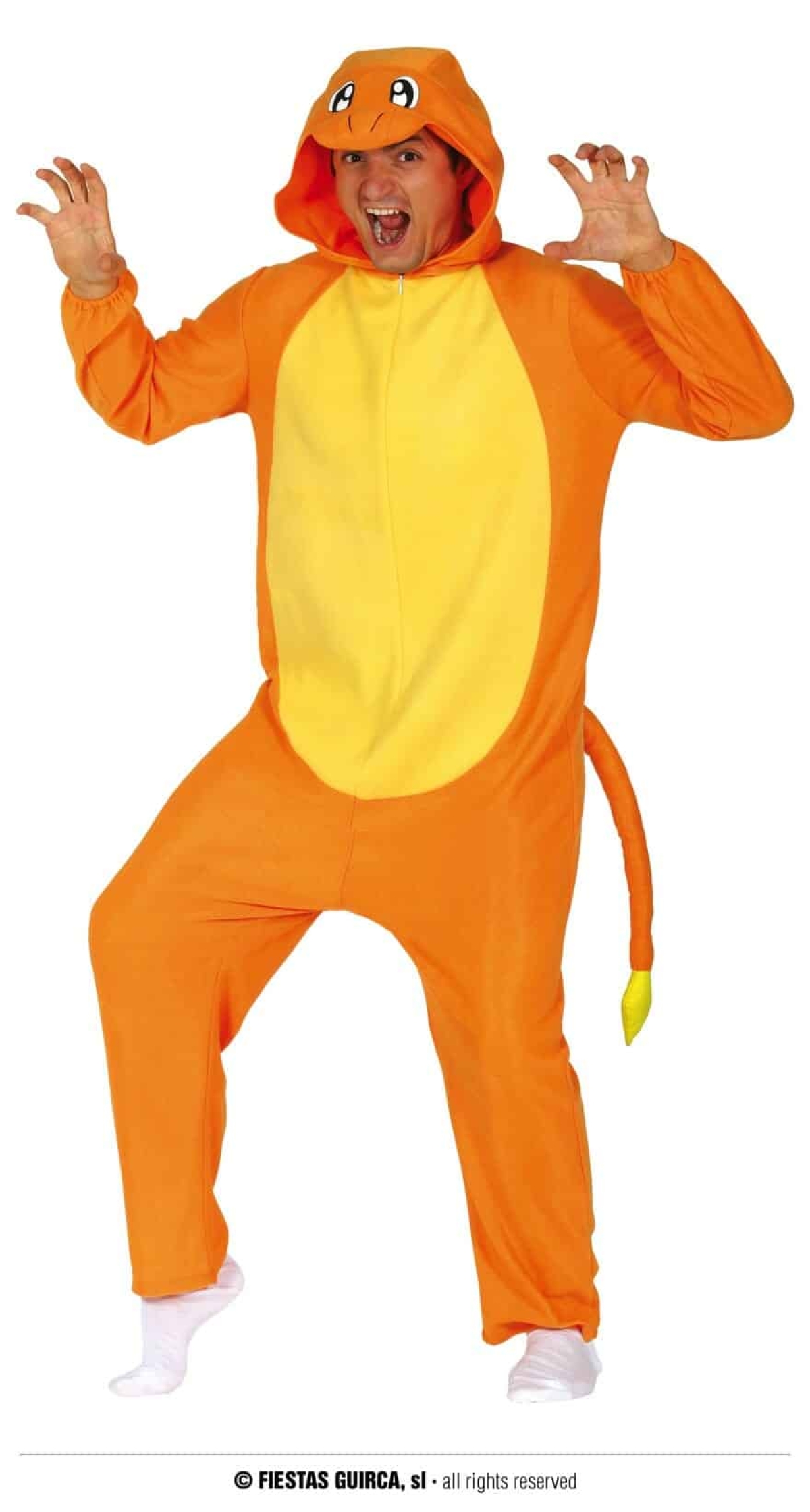 Pokemon Charmander Onesie - Adult Size Large (52-54)