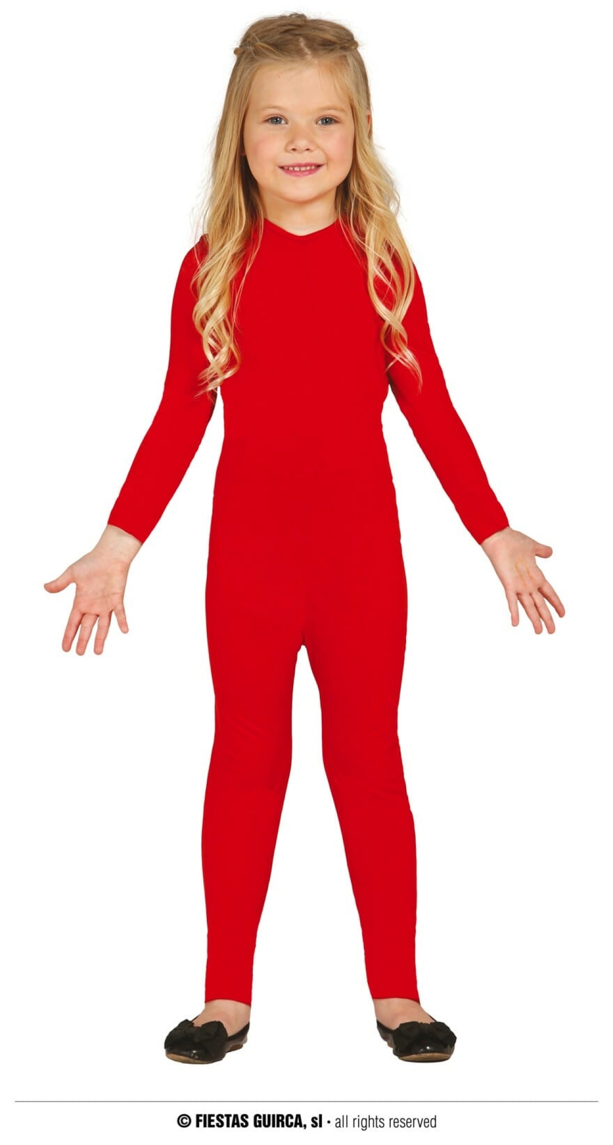 Spandex Bodysuit Red – Age 3 to 4 Years