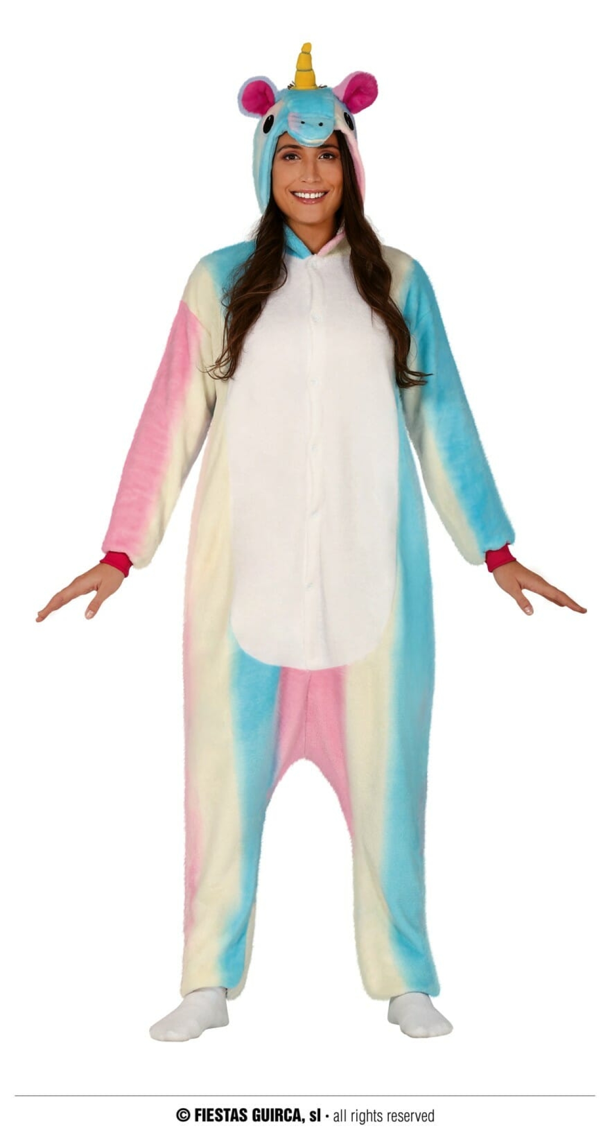 Unicorn Kigurumimi Onesie - Adult Size Large (42-44)