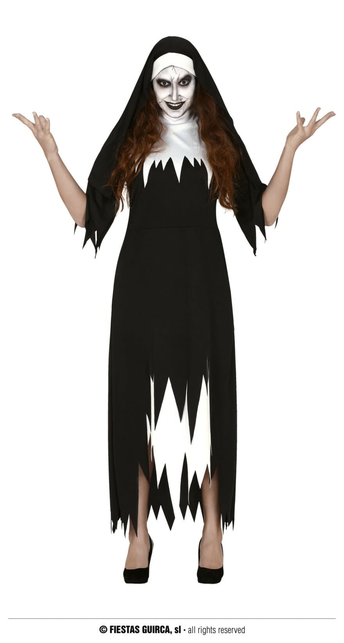 Possesed Nun - Adult Size Large (42-44)