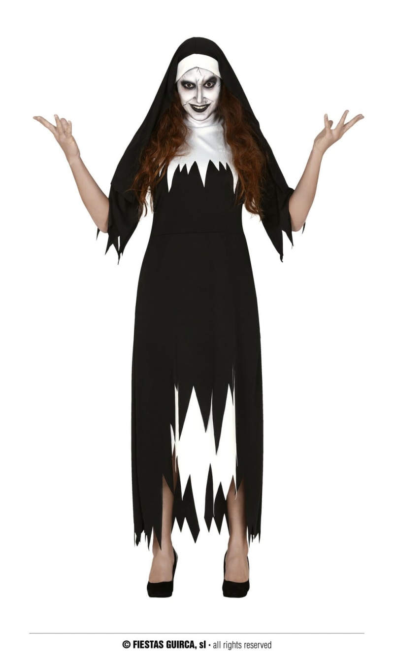 Possesed Nun - Adult Size Large (42-44)