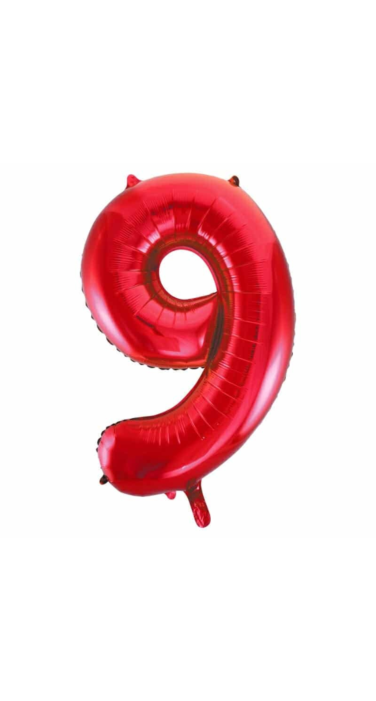 34 Inch Foil Balloon Number 9 – Red