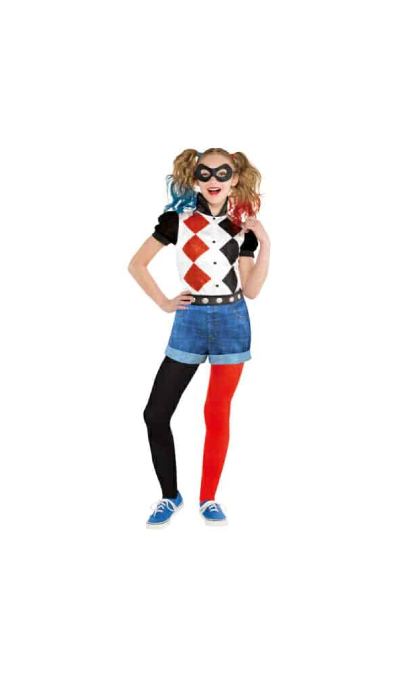 Official Licensed Harley Quinn Classic - Age 10 to 12 Years