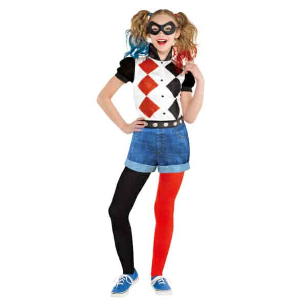Official Licensed Harley Quinn Classic - Age 10 to 12 Years