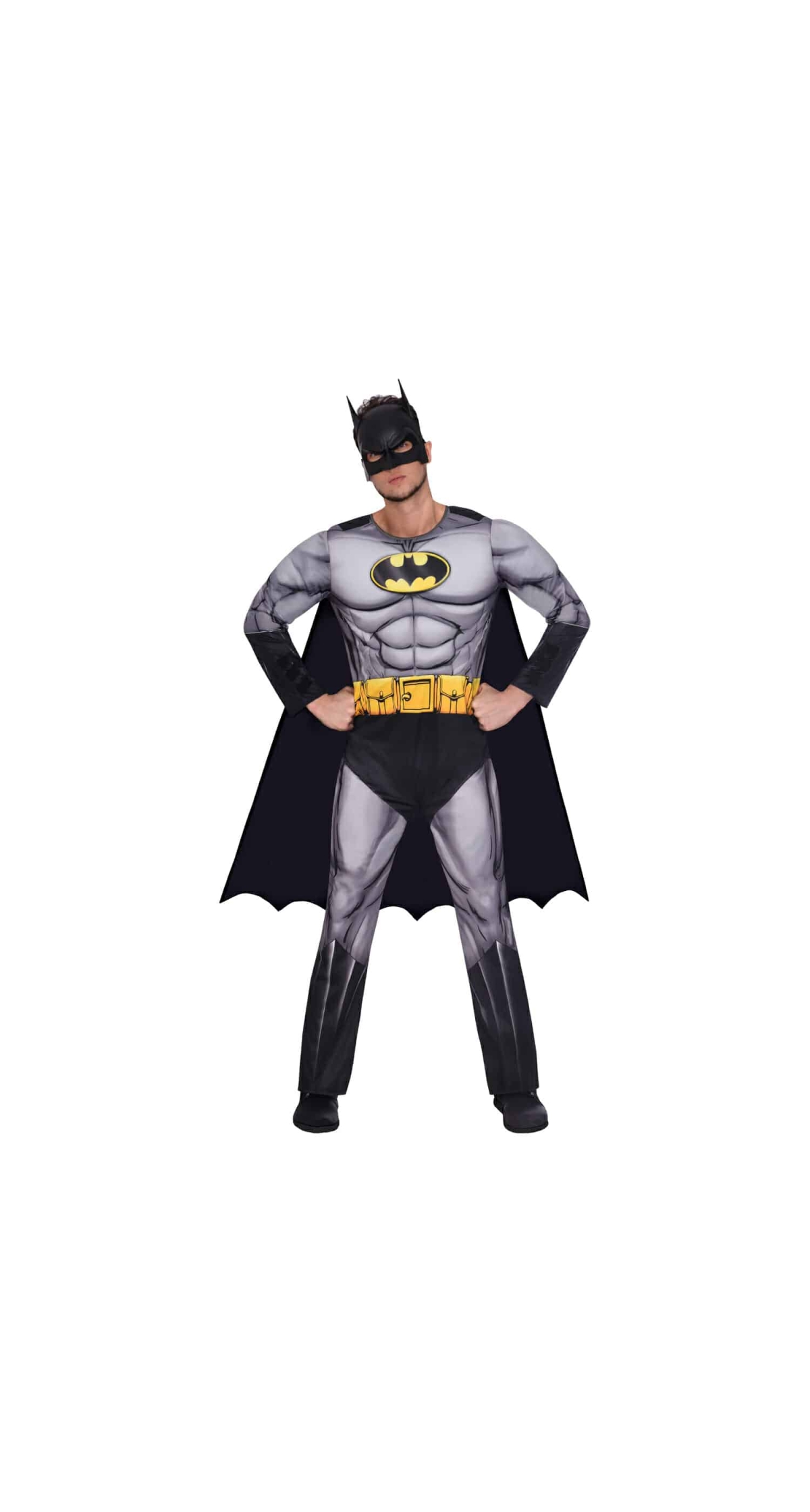 Official Licensed Muscle Chest Batman Classic - Adult Size Large