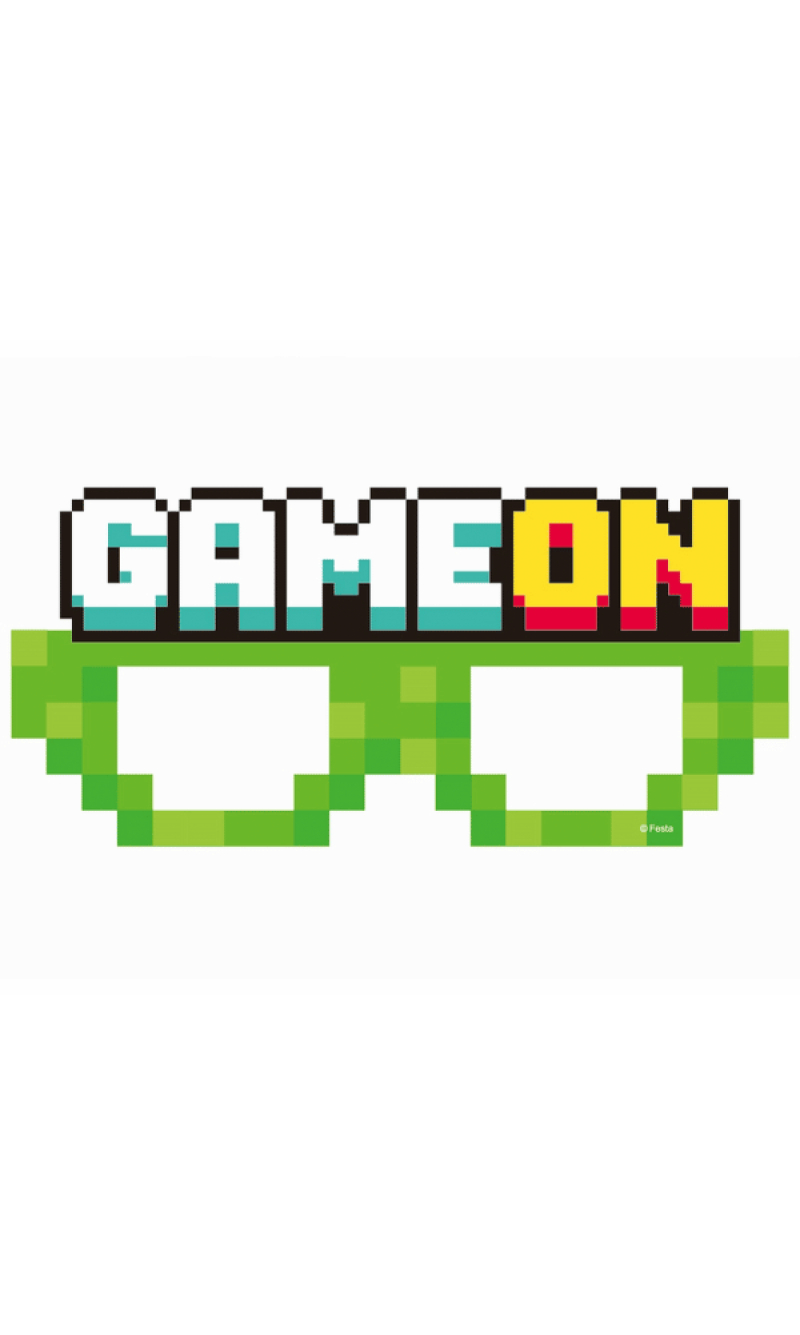 Game On Party Masks - 6pk