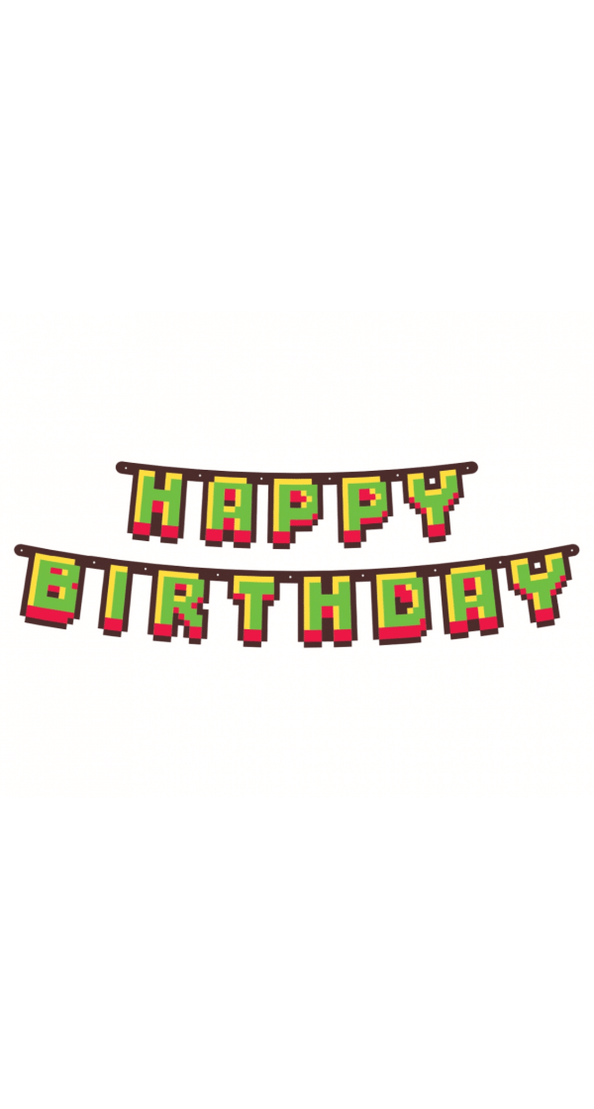 Game On Happy Birthday Banner - 160cm