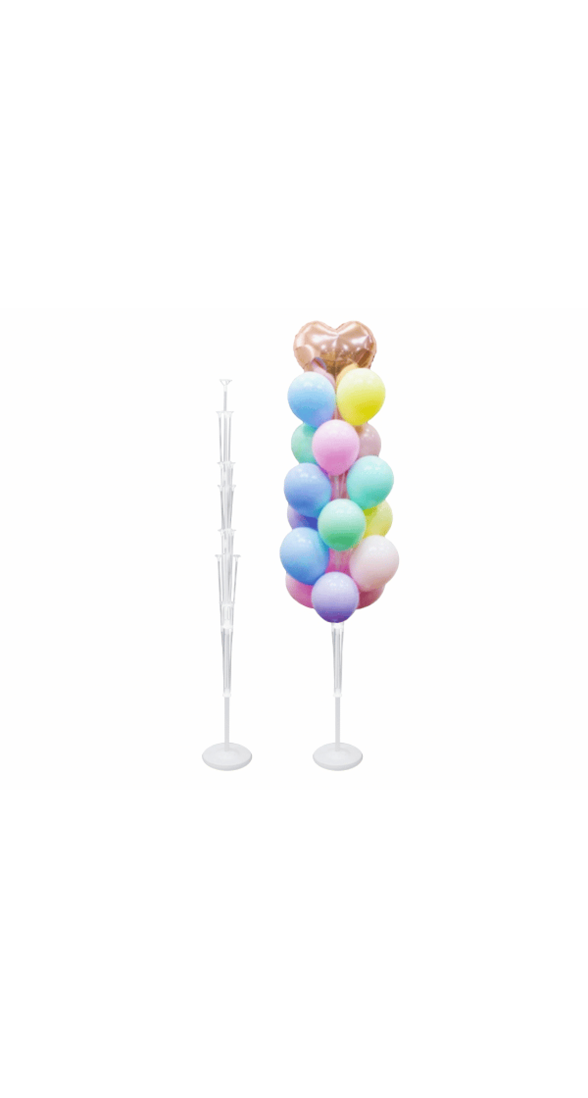Balloon Bouquet Stand for 19 Balloons - 162cm