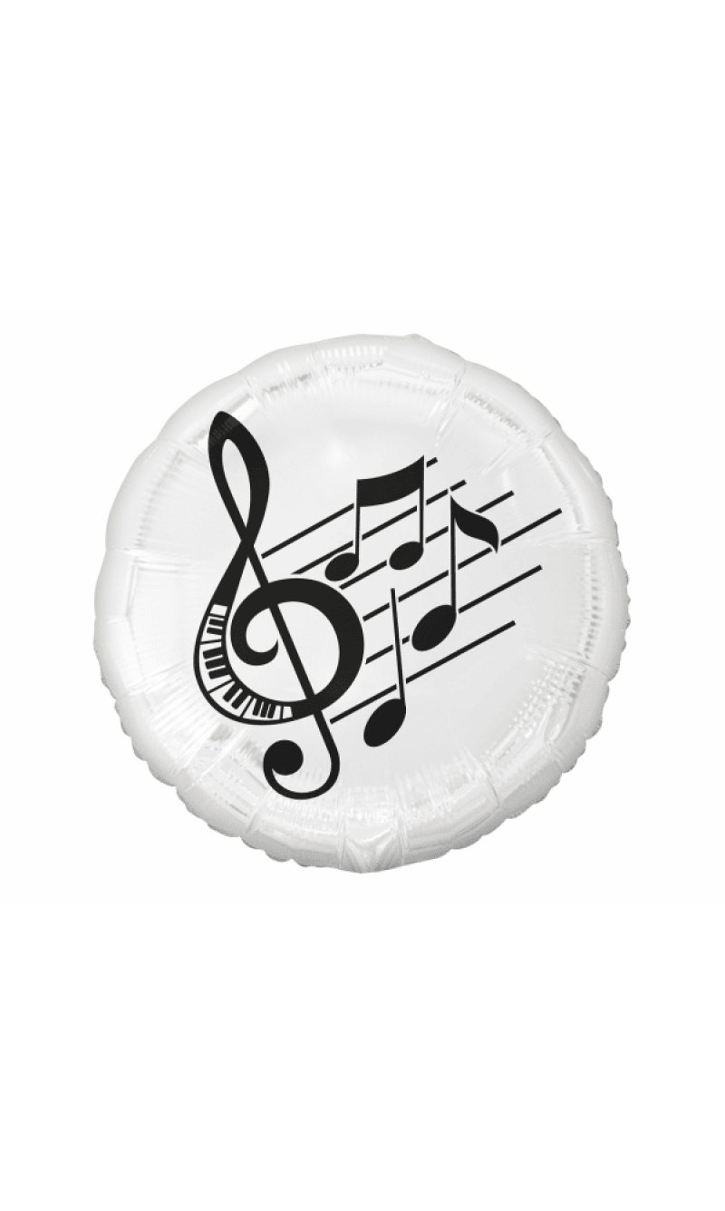 Music Notes Foil balloon - 45 cm