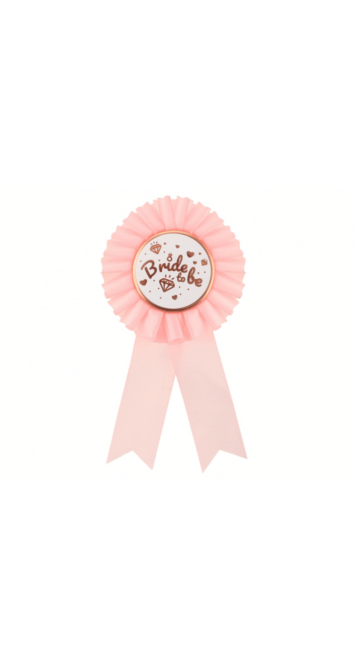 Bride to Be Ribbon Award - Light Pink