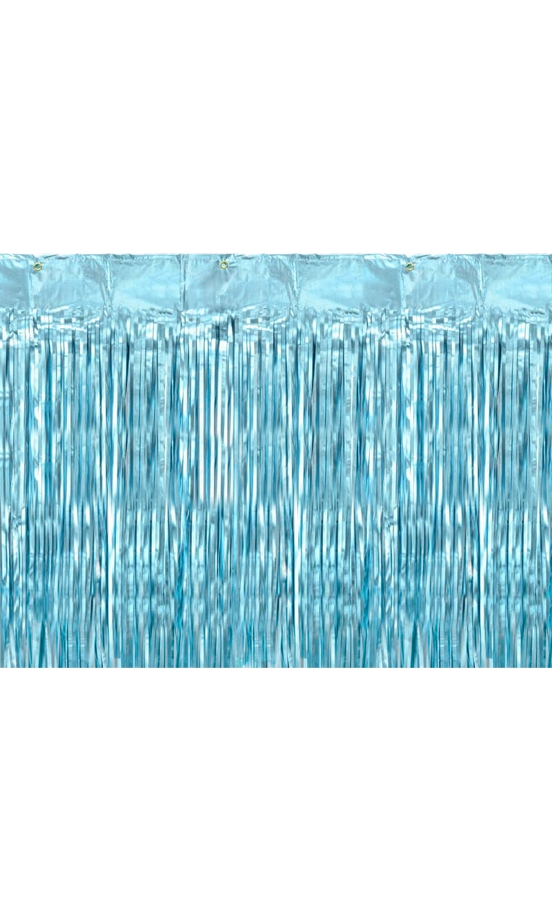 Party Backdrop Curtain Blue, 90 x 250cm