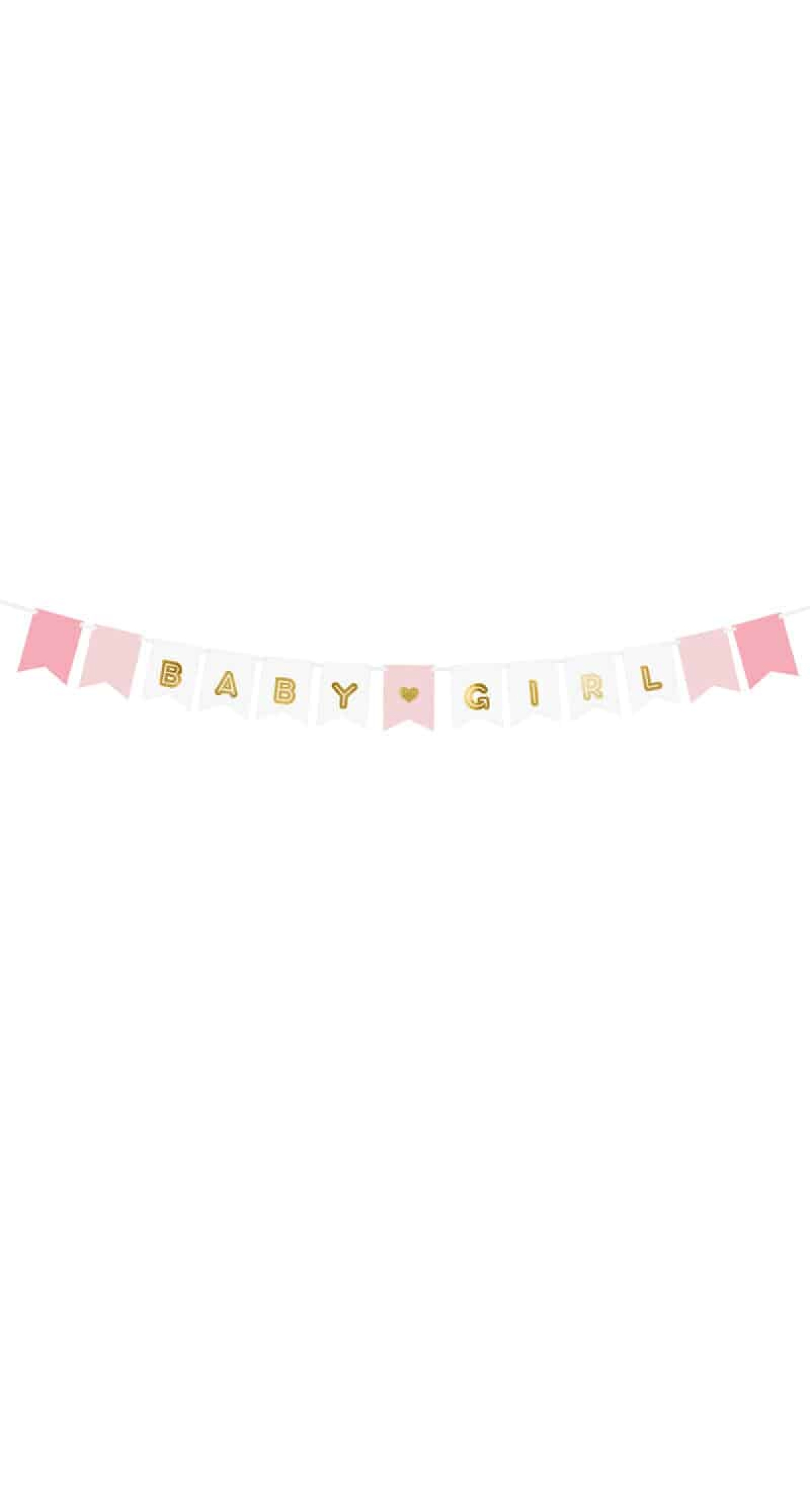Baby Girl Banner - 15cm x 175cm