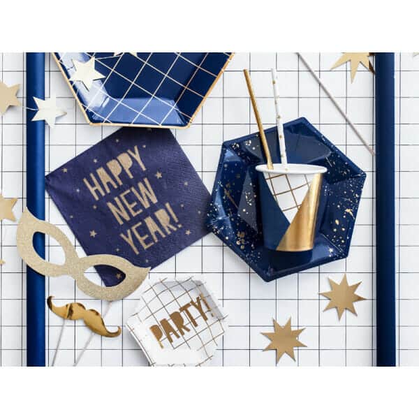 Photo Props Let's Celebrate, Mix, Gold (1 pkt / 8 pc.)