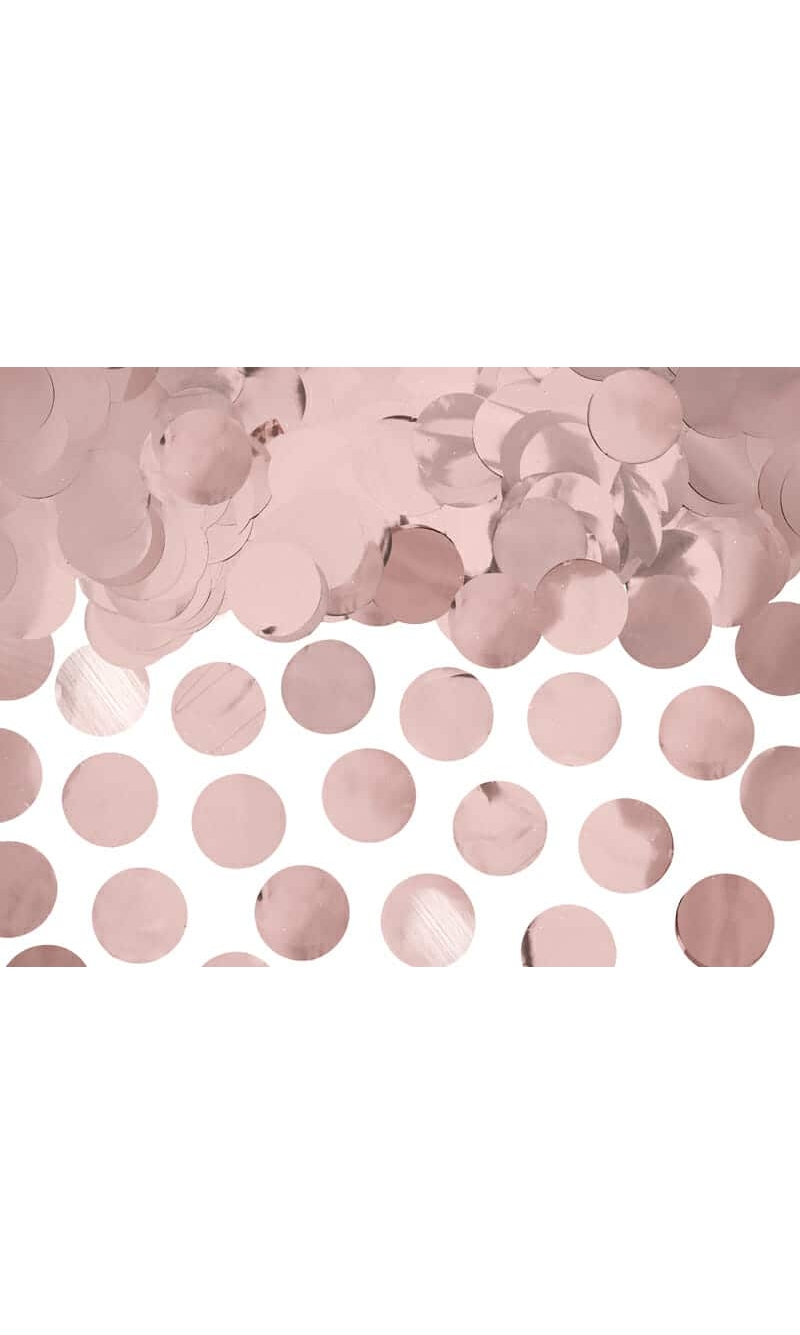 Confetti Circles, Rose Gold, 15g