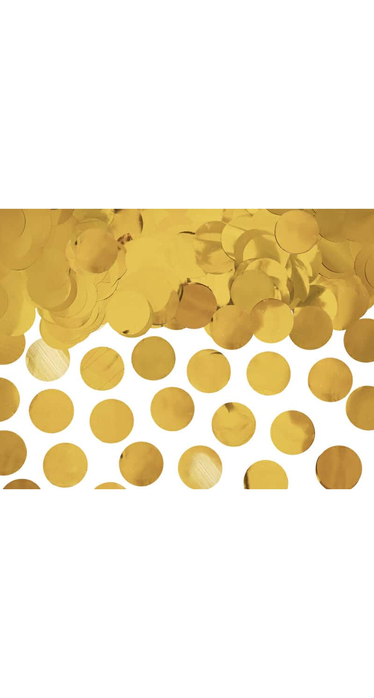 Confetti Circles, Gold, 15g