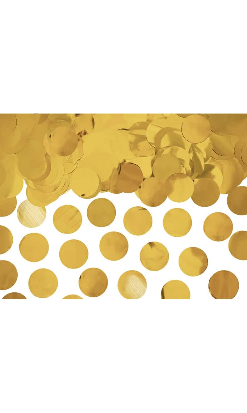 Confetti Circles, Gold, 15g