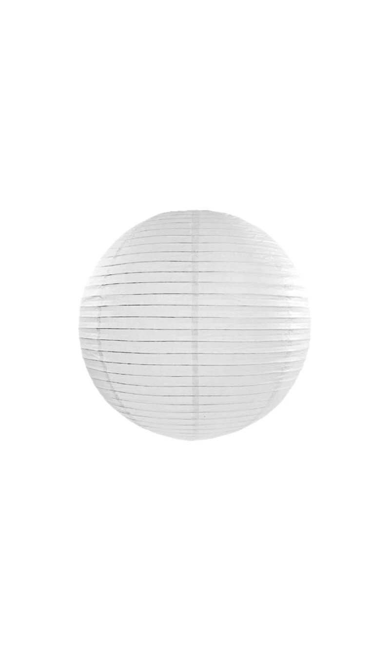Paper Lantern, White, 25cm