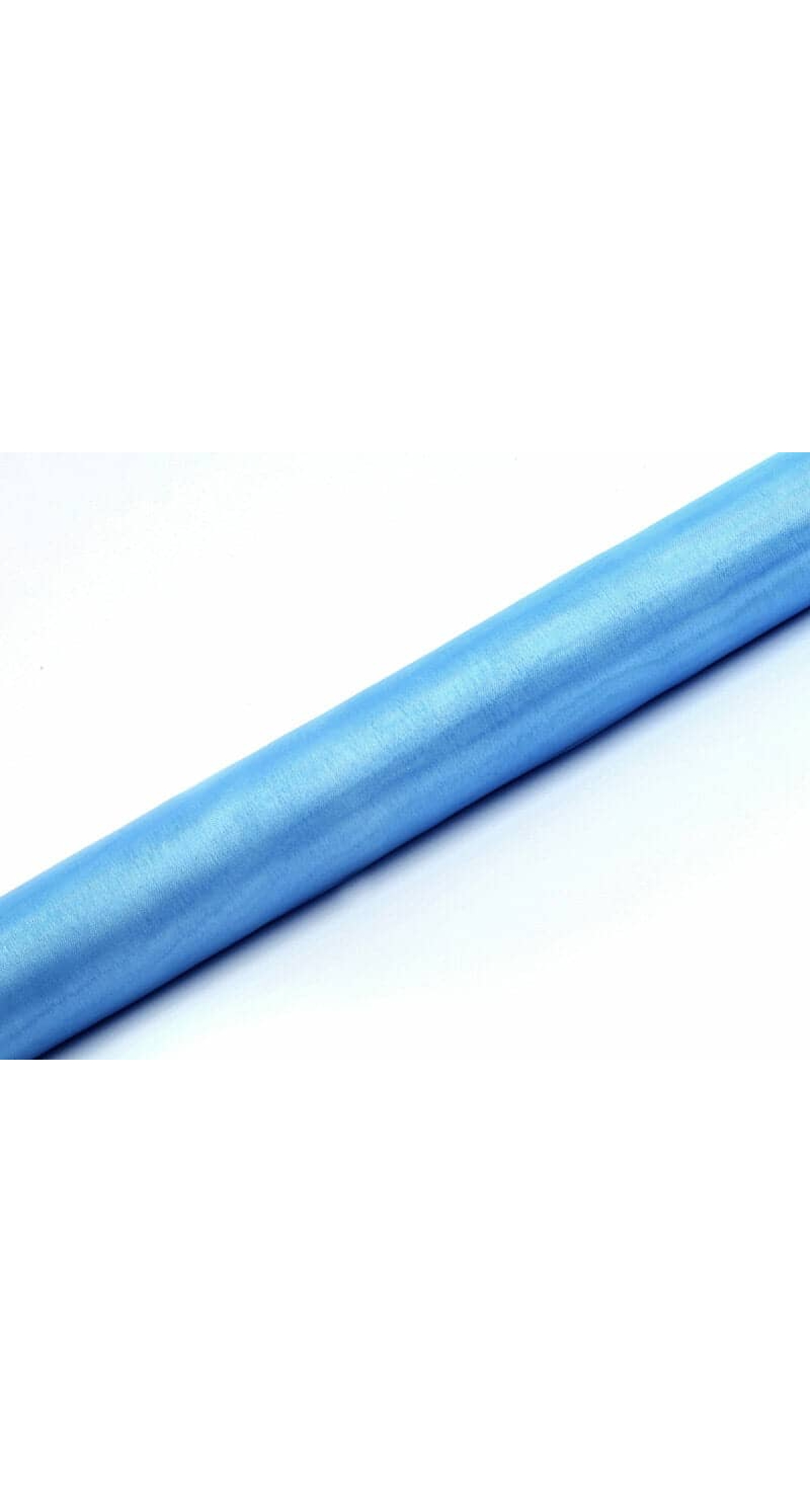 Table Runner - Organza Plain, Sky-Blue, 0.36 x 9M