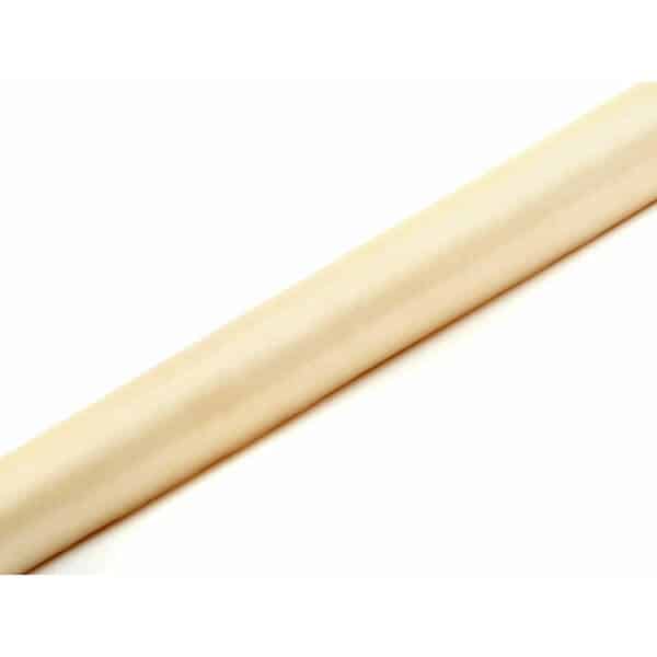 Table Runner - Organza Plain, Cream, 0.36 x 9M