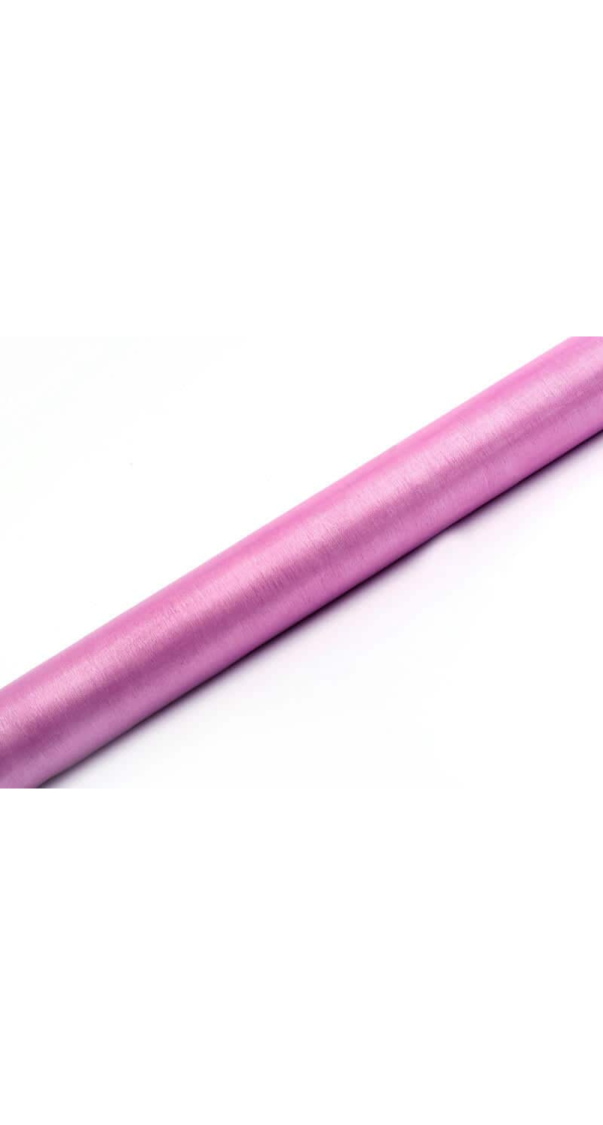 Table Runner - Organza Plain, Pink, 0.36 x 9M