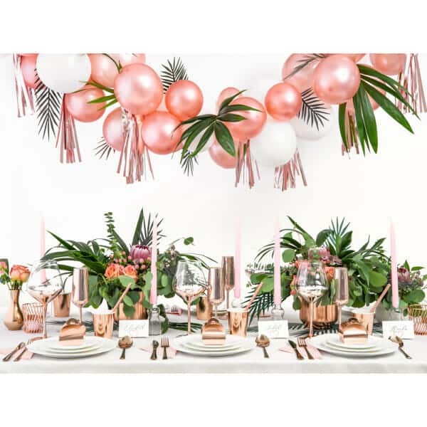 Place Card Holders Hearts, Rose Gold, 2.5 cm (1 pkt / 10 pc.)