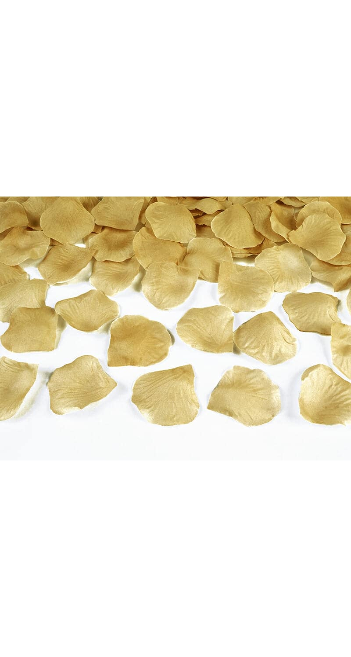 Rose Petals In A Bag, Gold (1 pkt / 100 pc.)