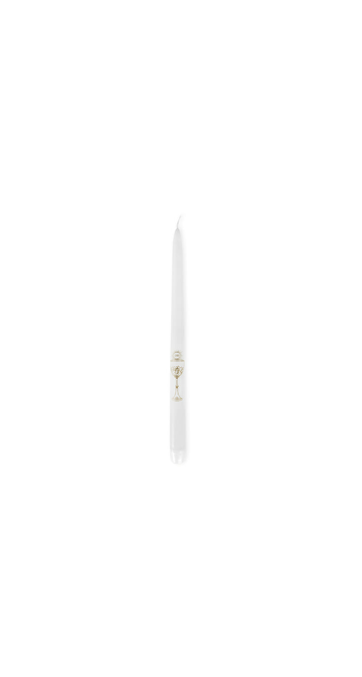Candles Ihs, White, 29cm - 1pc