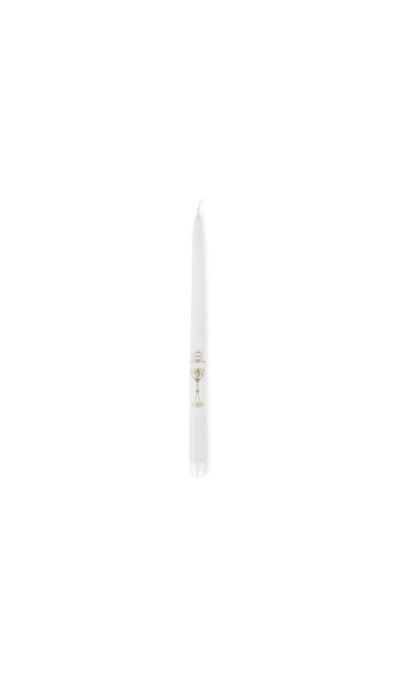 Candles Ihs, White, 29cm - 1pc