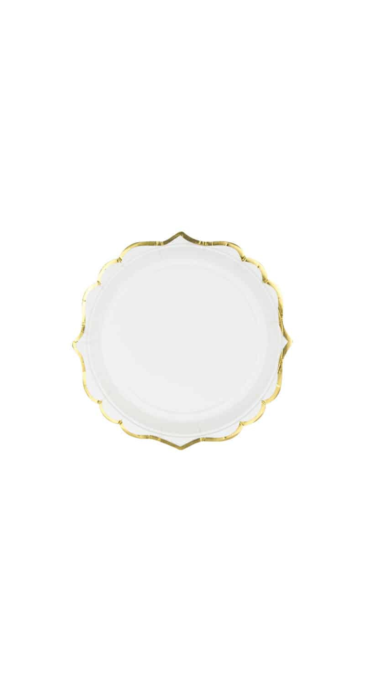 Plates, White, 18.5 cm (1 pkt / 6 pc.)