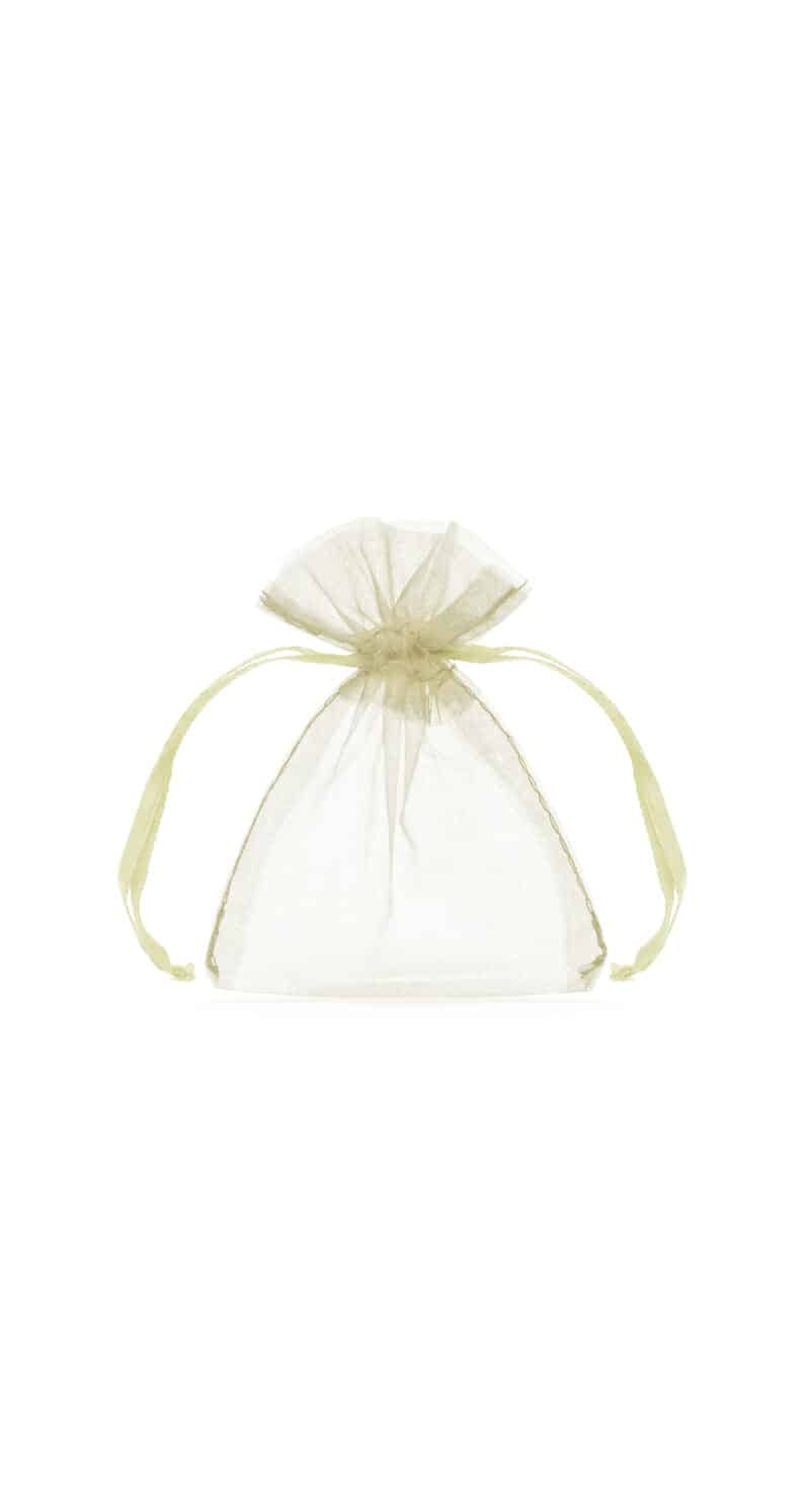 Organza Pouches, Cream, 10cm (1 pkt / 10 pc.)