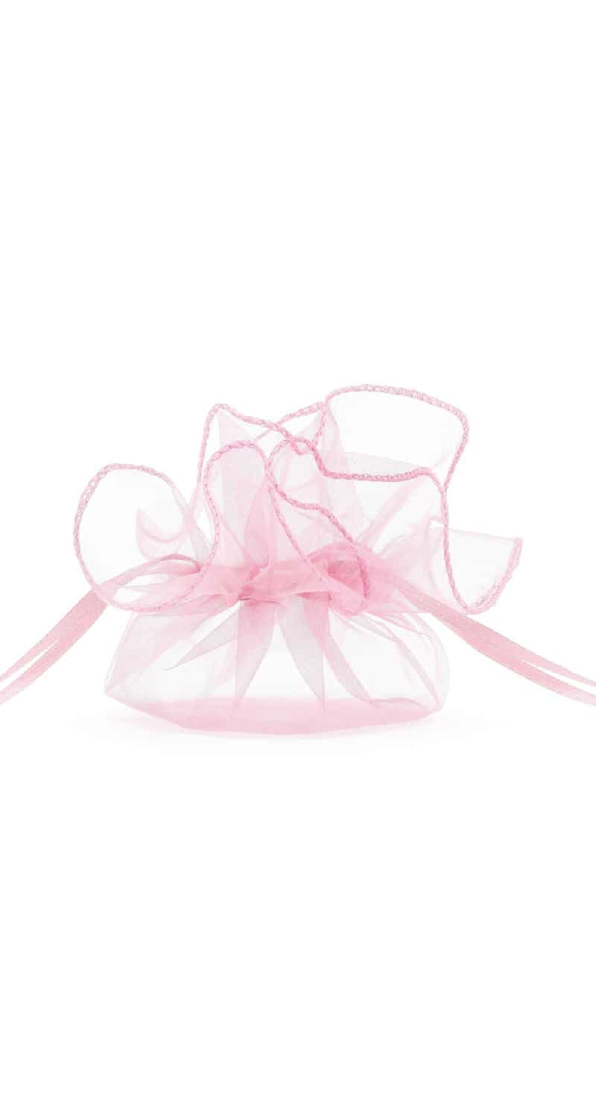 Organza Pouches, Pink, 25cm (1 pkt / 10 pc.)