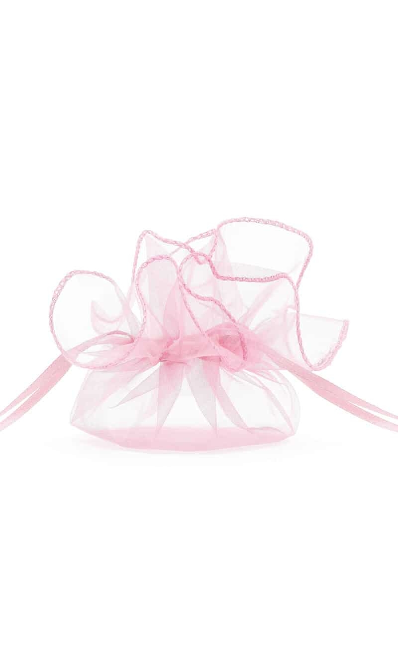 Organza Pouches, Pink, 25cm (1 pkt / 10 pc.)
