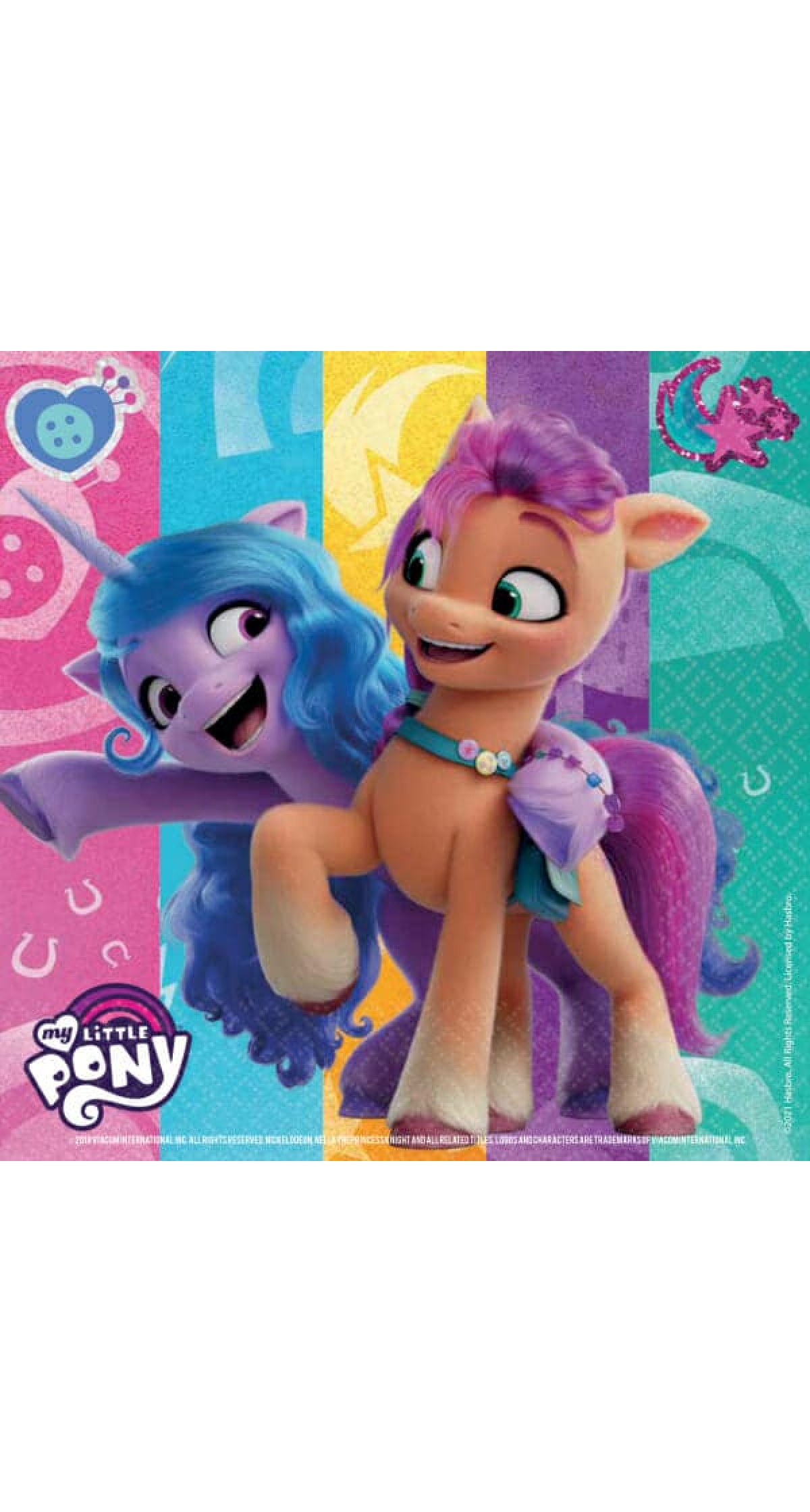 My Little Pony Napkins 33 x 33cm - 16pk