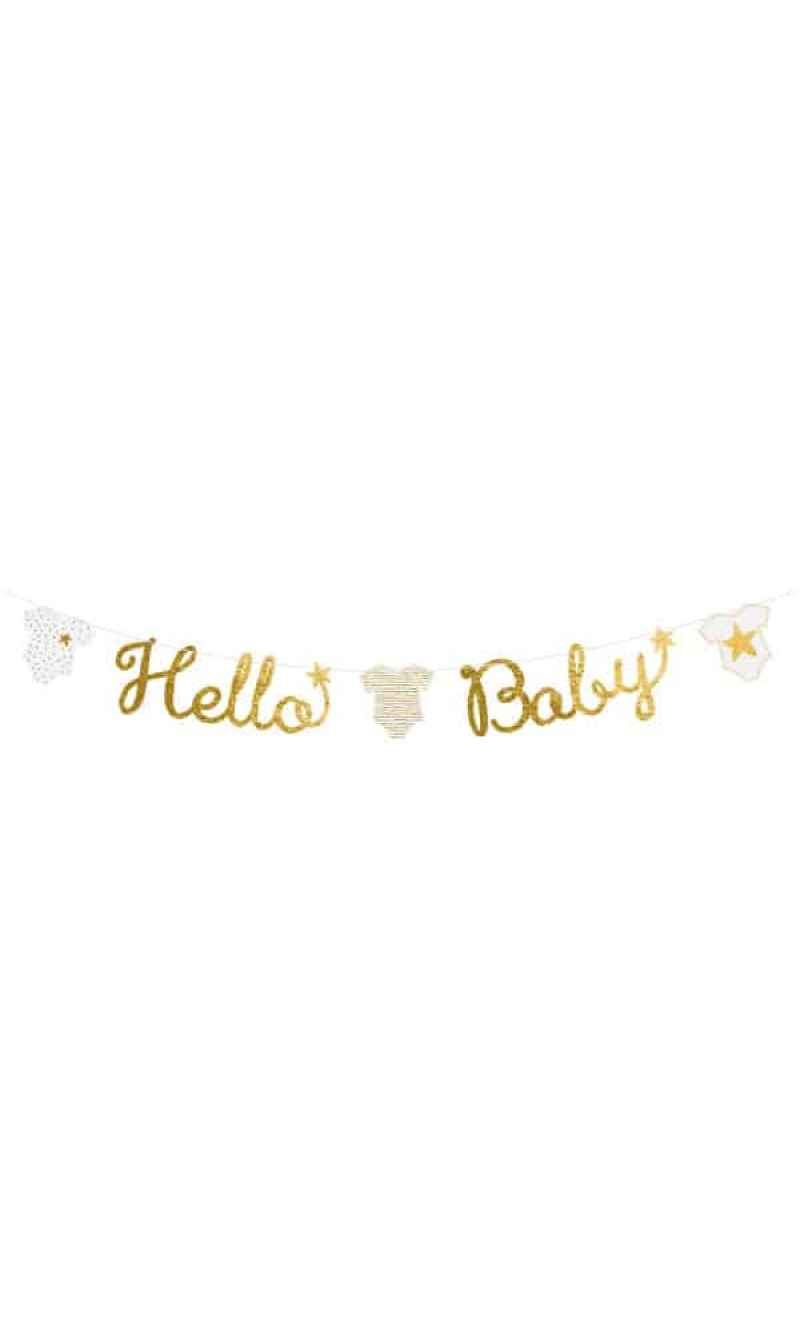 Hello Baby Letter Banner - 160cm