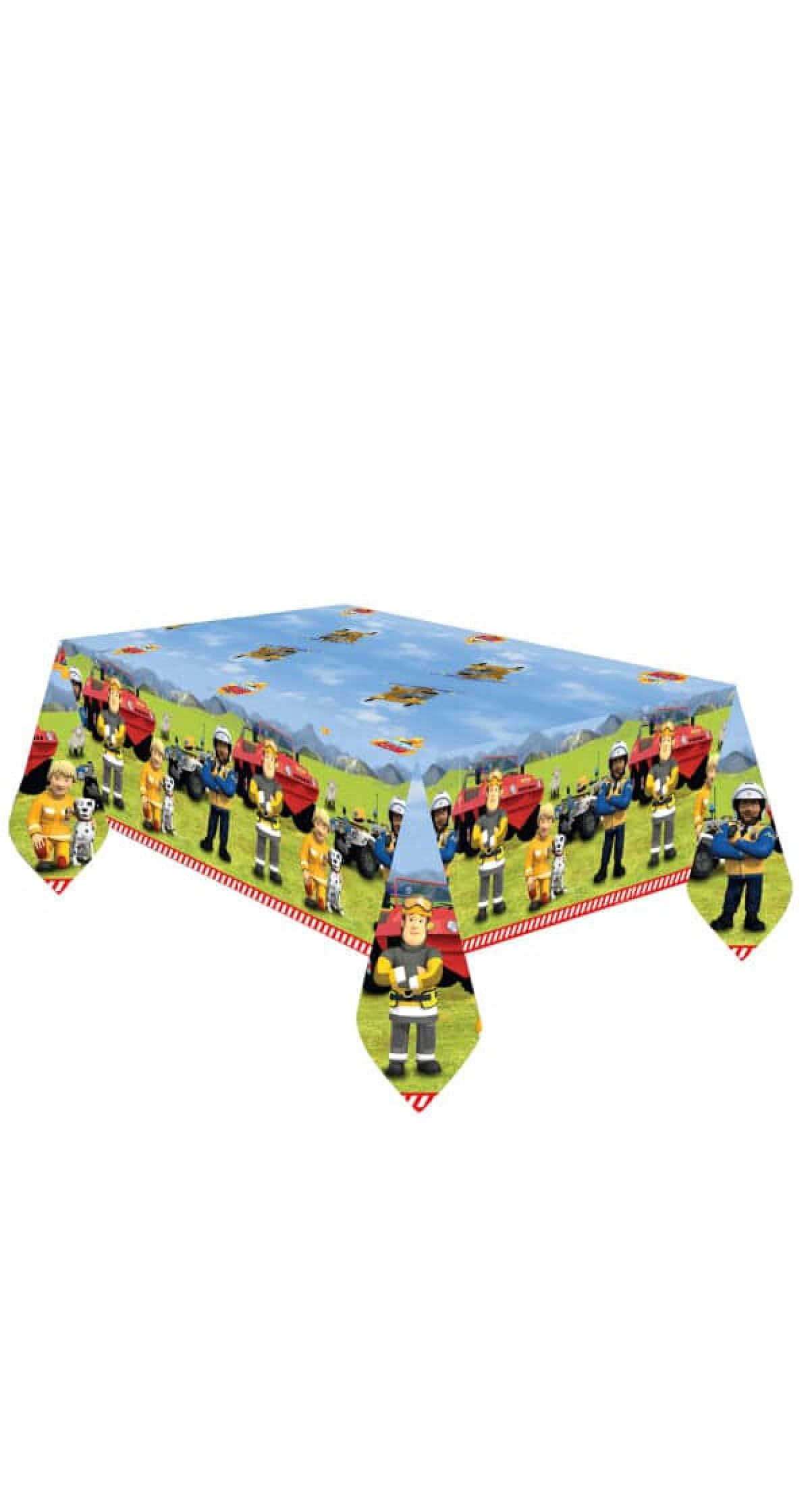 Fireman Sam Tablecover - 120 x 180cm