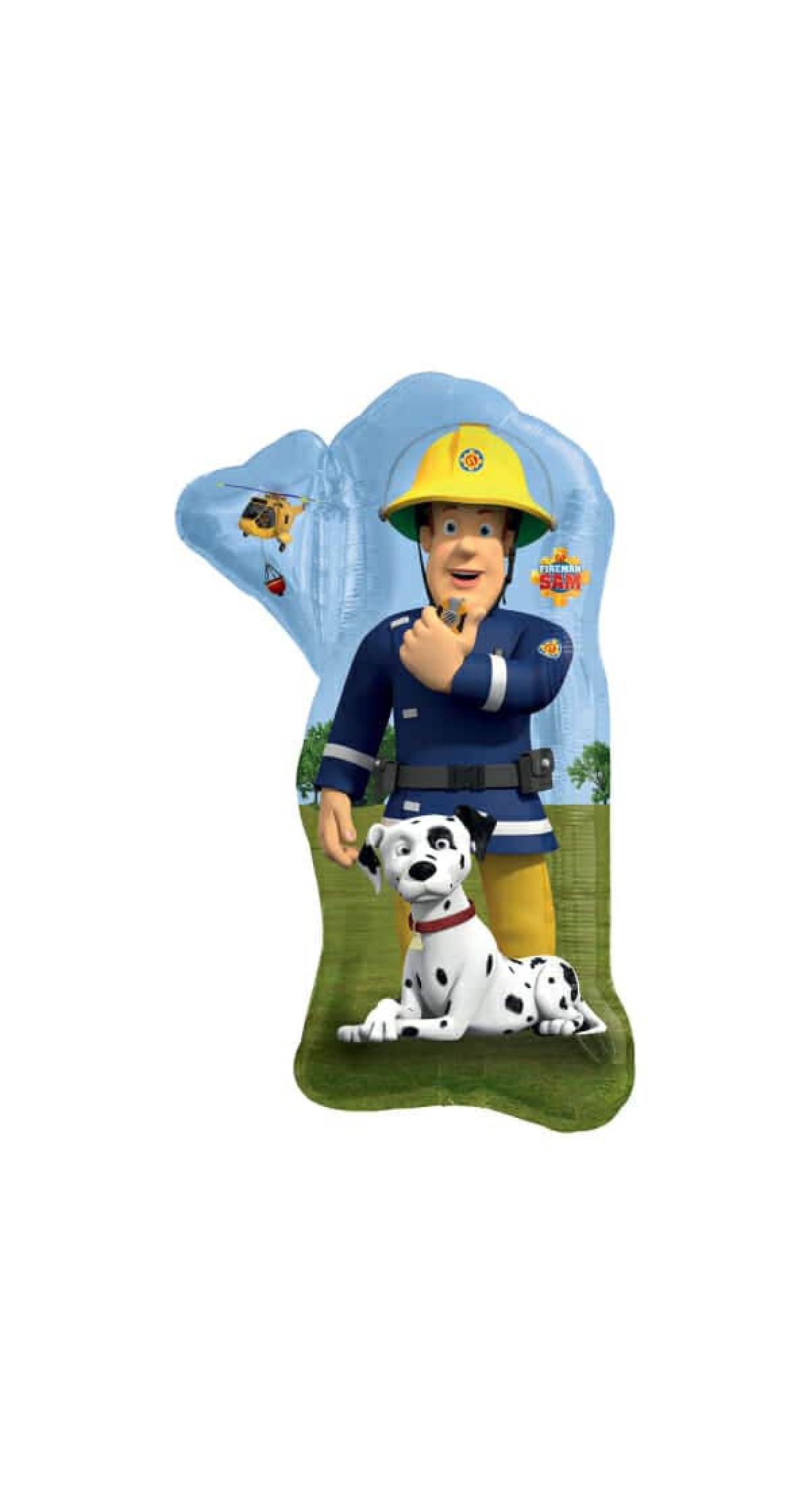 Fireman Sam Supershape Foil Balloon - 55cm x 83cm