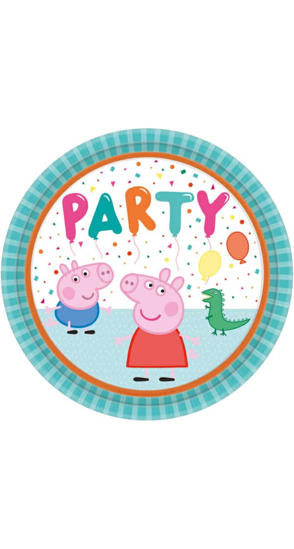 Peppa Pig Party Plates 22.8cm - 8pk