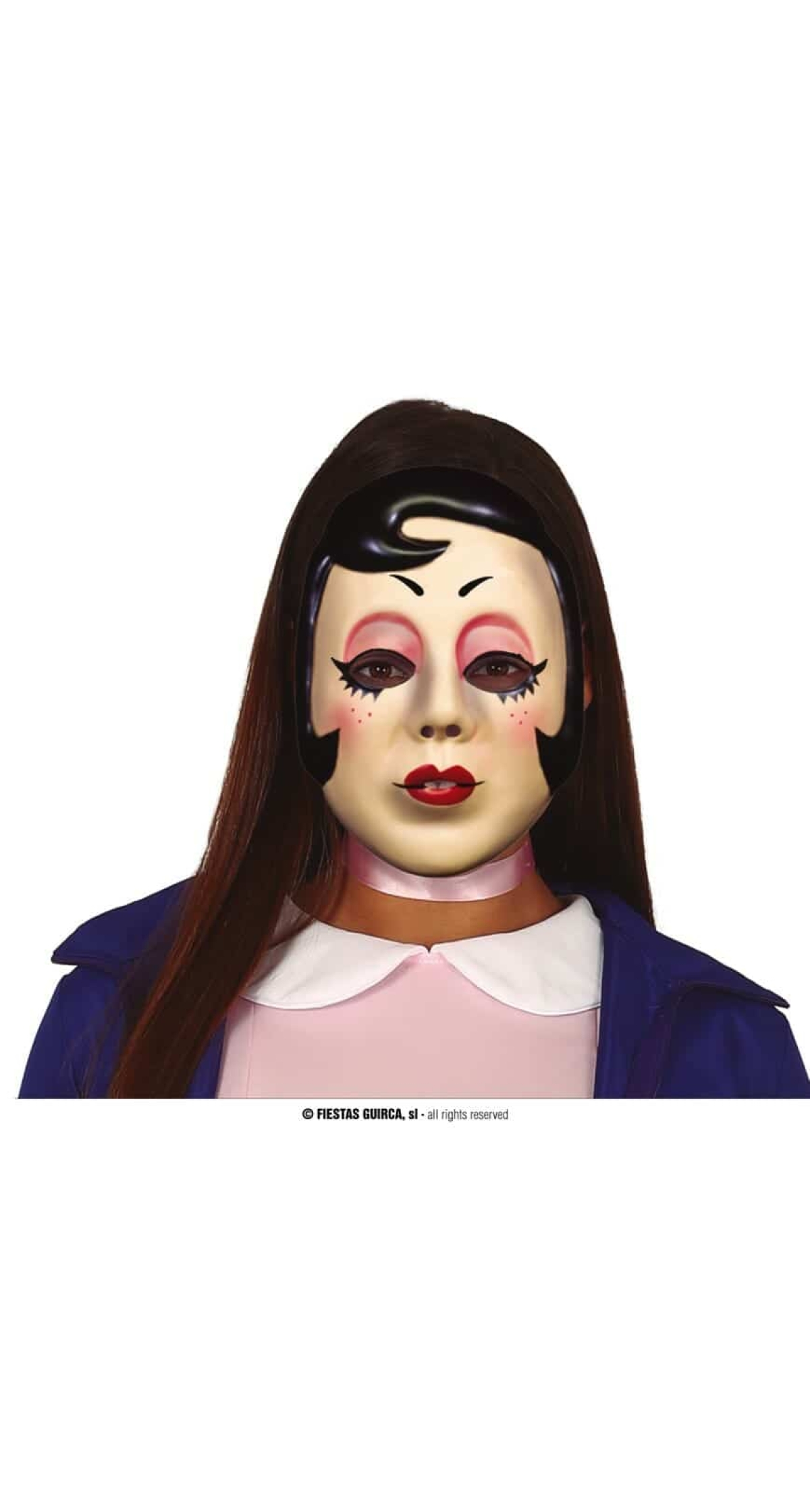 Pin Up Girl Mask - Adult One Size