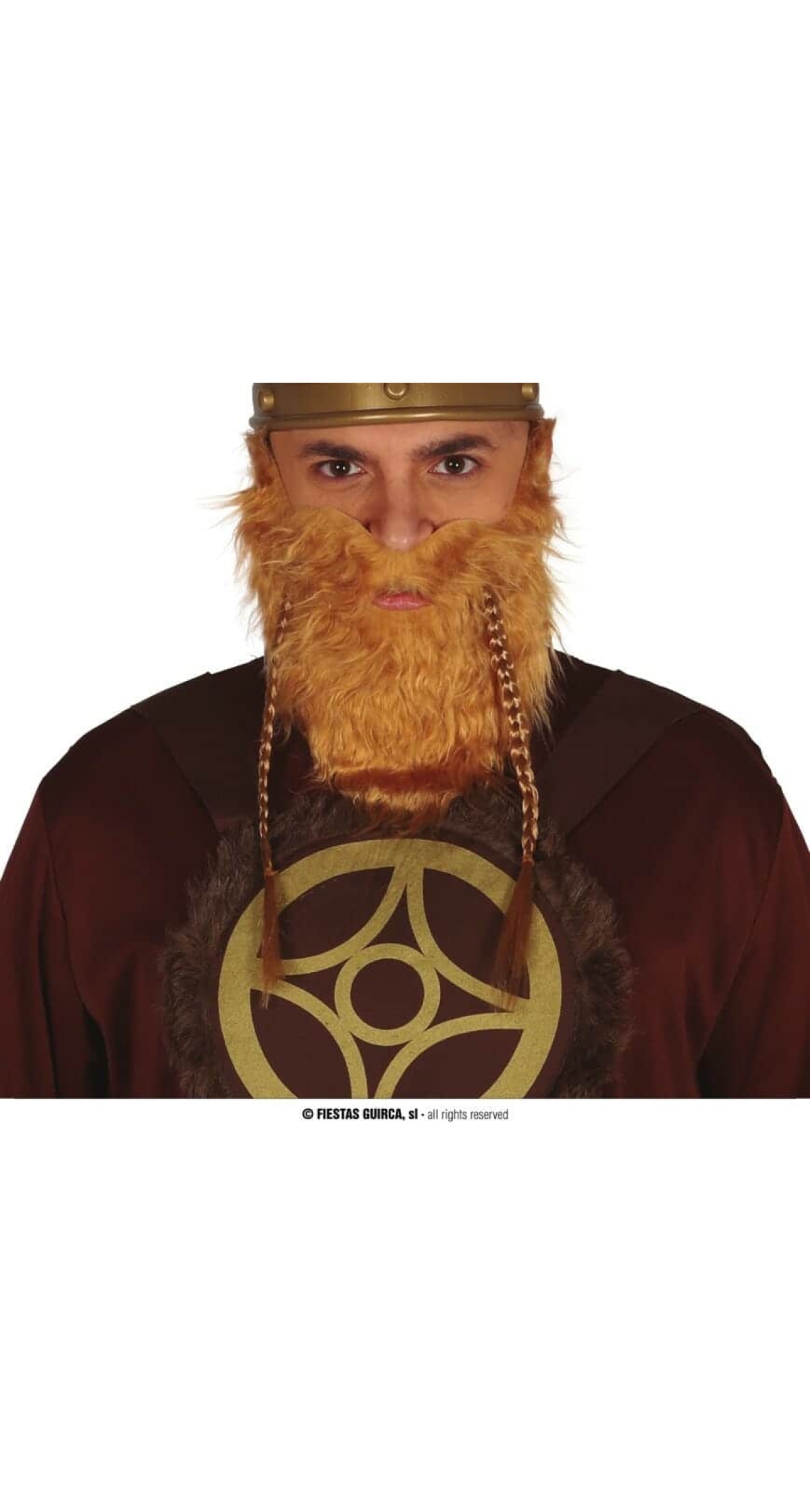 Barbaro Beard & Mustache - Adult One Size