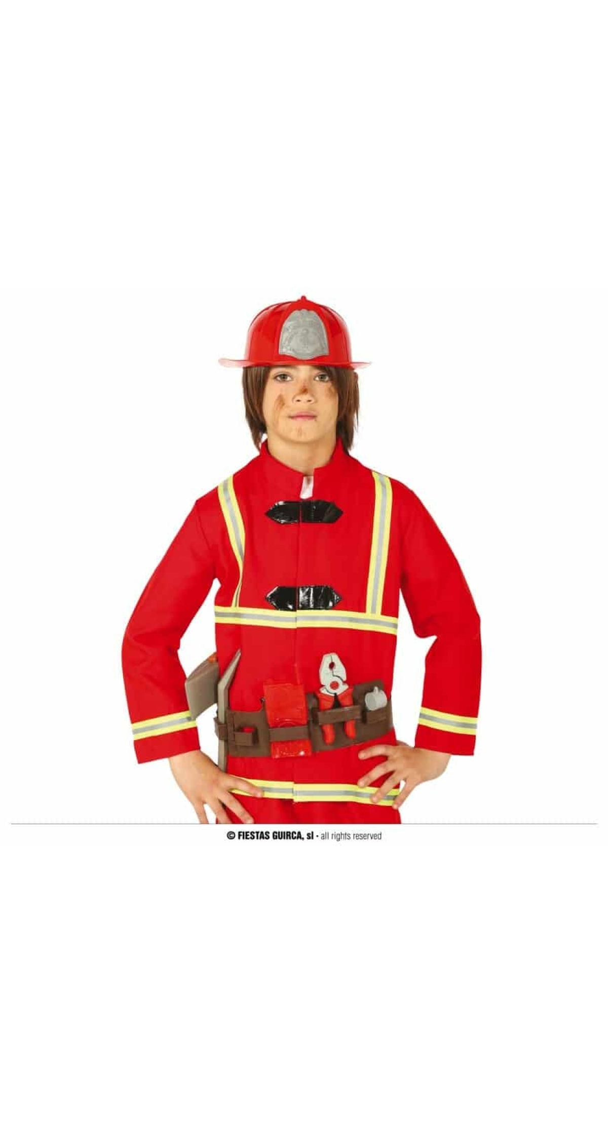 Firefighter Belt With Helmet
