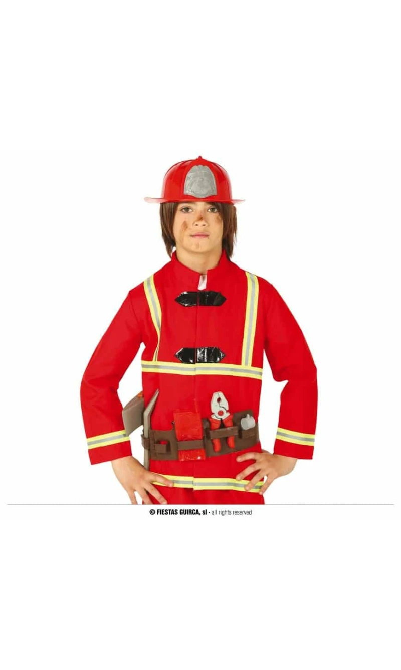 Firefighter Belt With Helmet