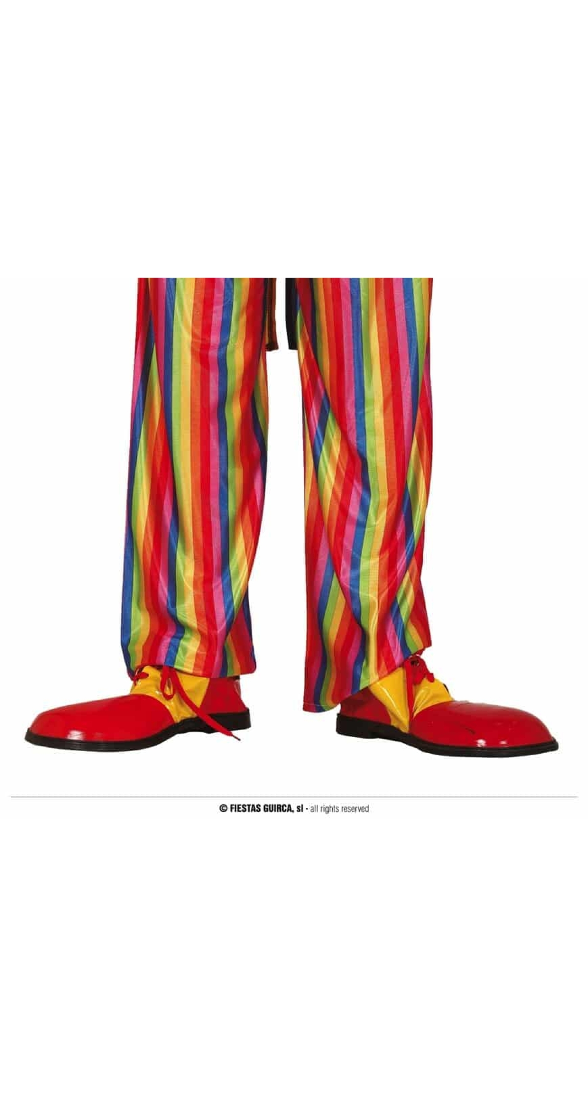 Extra Red/Yellow Clown Shoes - Adult One Size