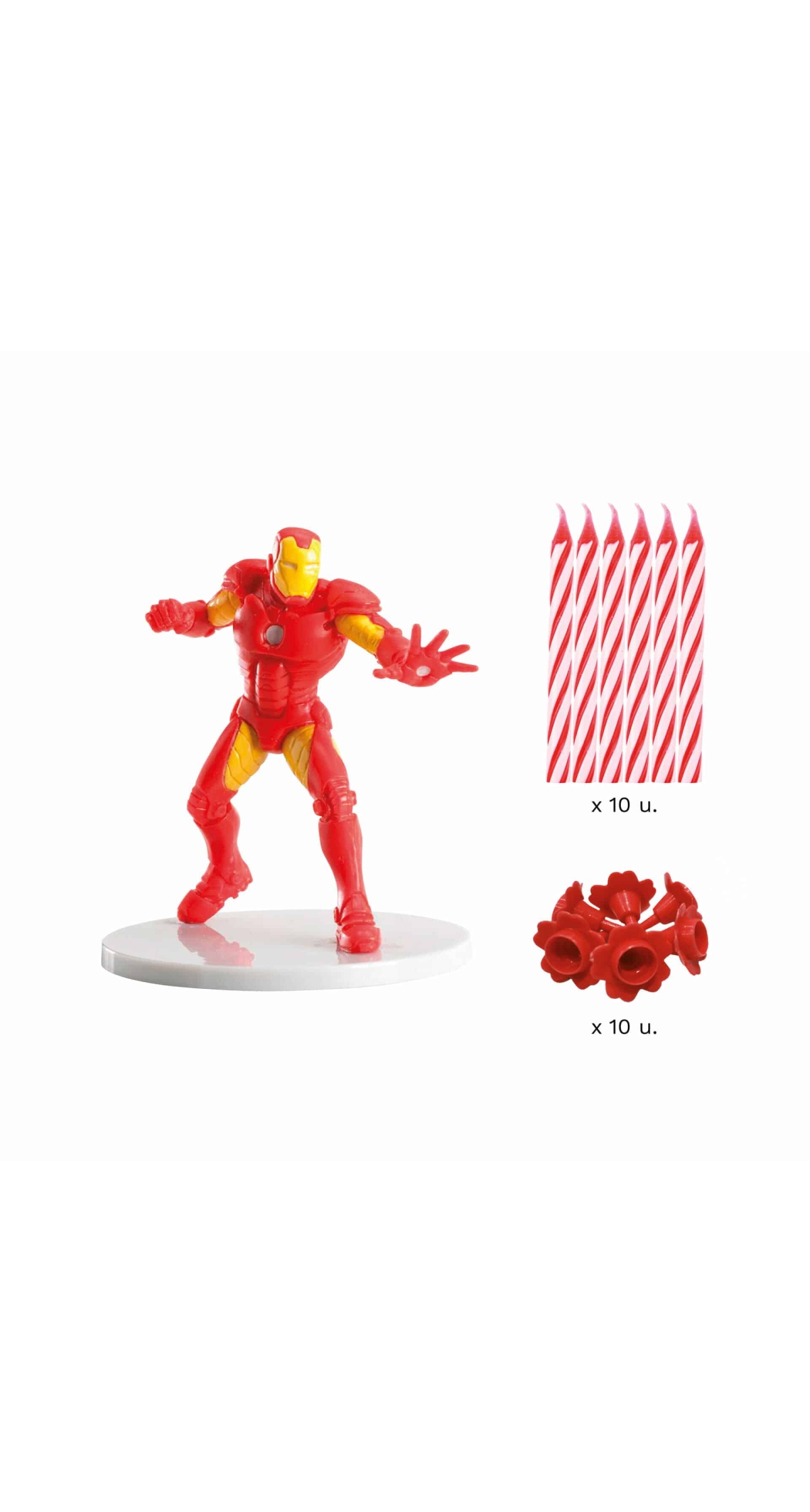 Avengers Iron Man Cake Topper Decorating Kit (225265)