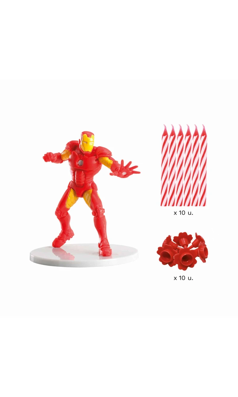 Avengers Iron Man Cake Topper Decorating Kit (225265)