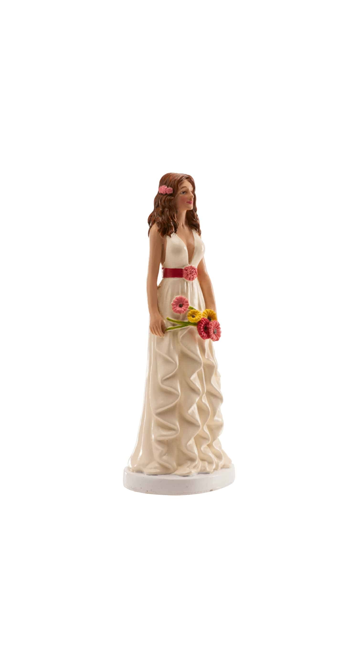 Wedding Woman Margarites Cake Topper - 16cm